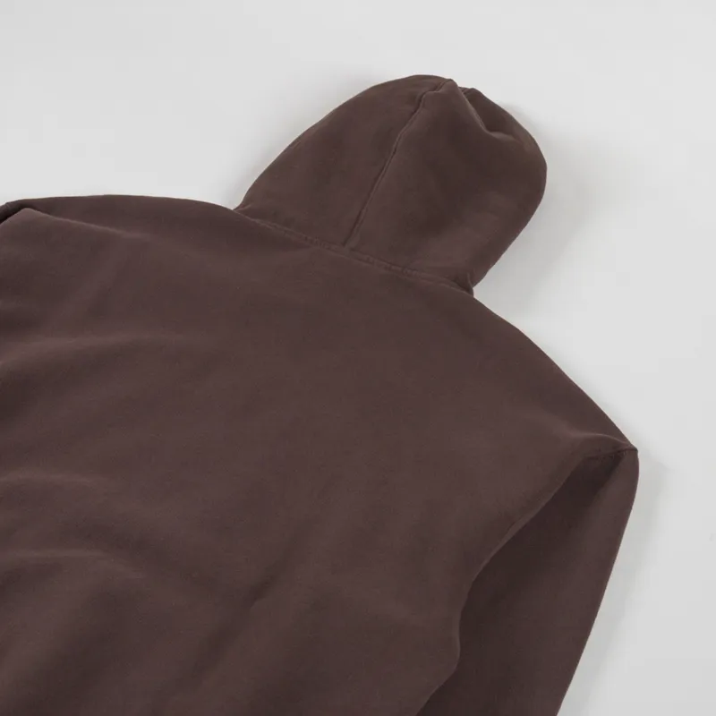 Pawa Speed Sports Monogram Hoodie Chocolate-3