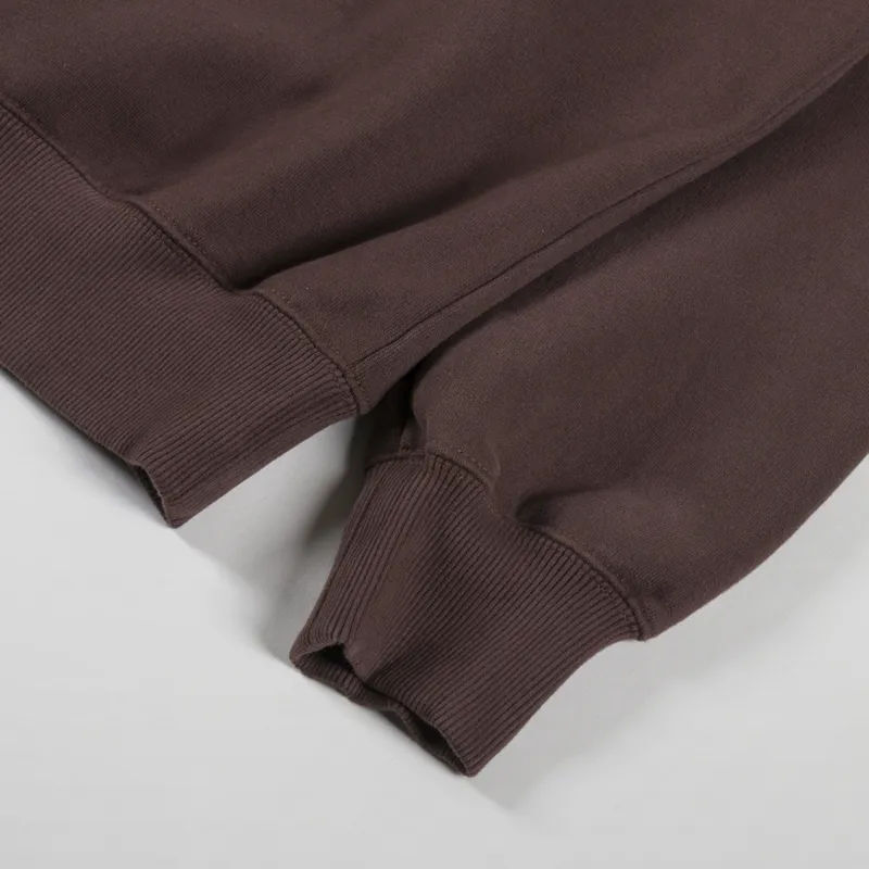 Pawa Speed Sports Monogram Hoodie Chocolate-7