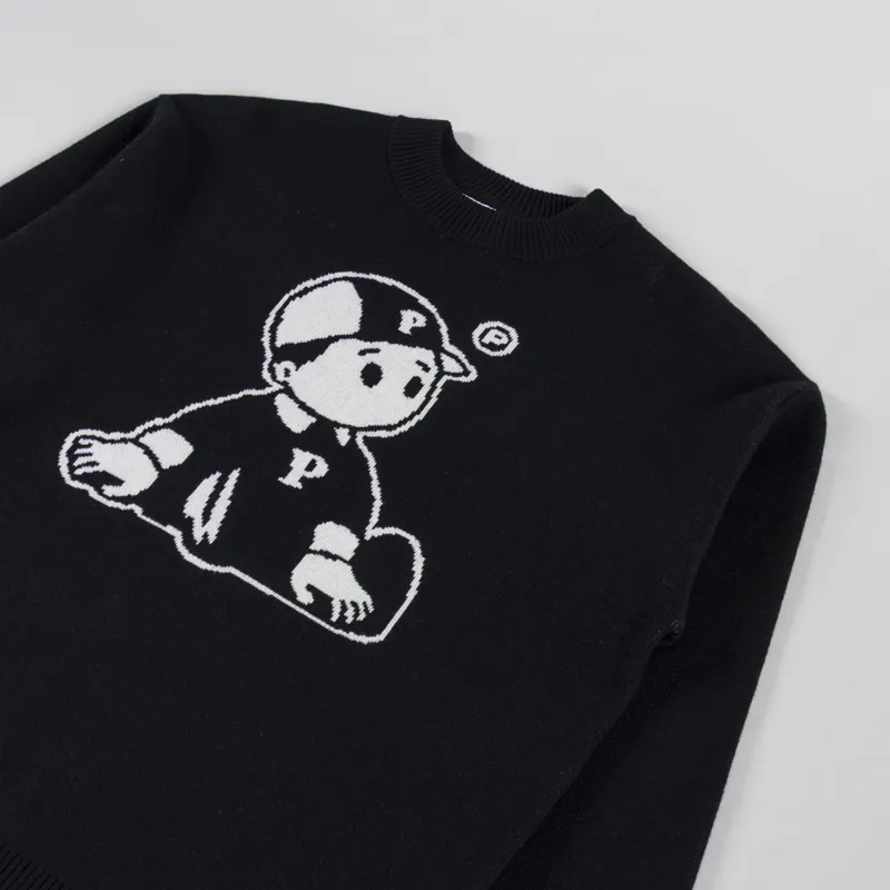 Pawa Speed Sports OG Boy Knit Sweater Black-2