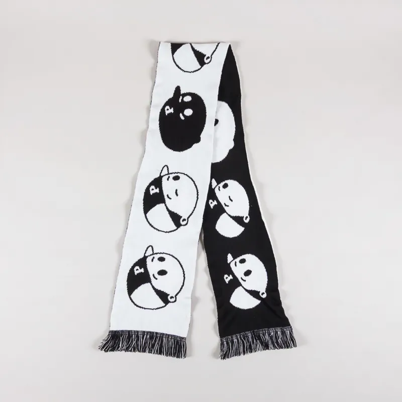 Pawa Speed Sports Emotions Scarf Black White
