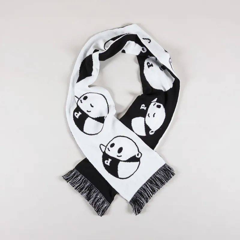 Pawa Speed Sports Emotions Scarf Black White-1