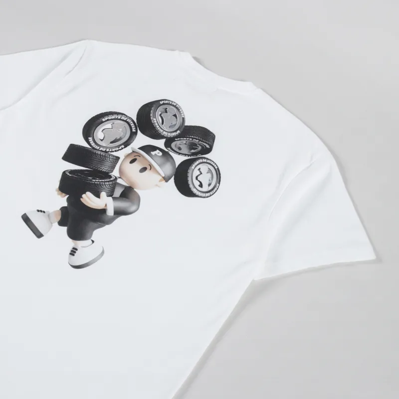 Pawa Speed Sports Pawa Autos T Shirt White-2