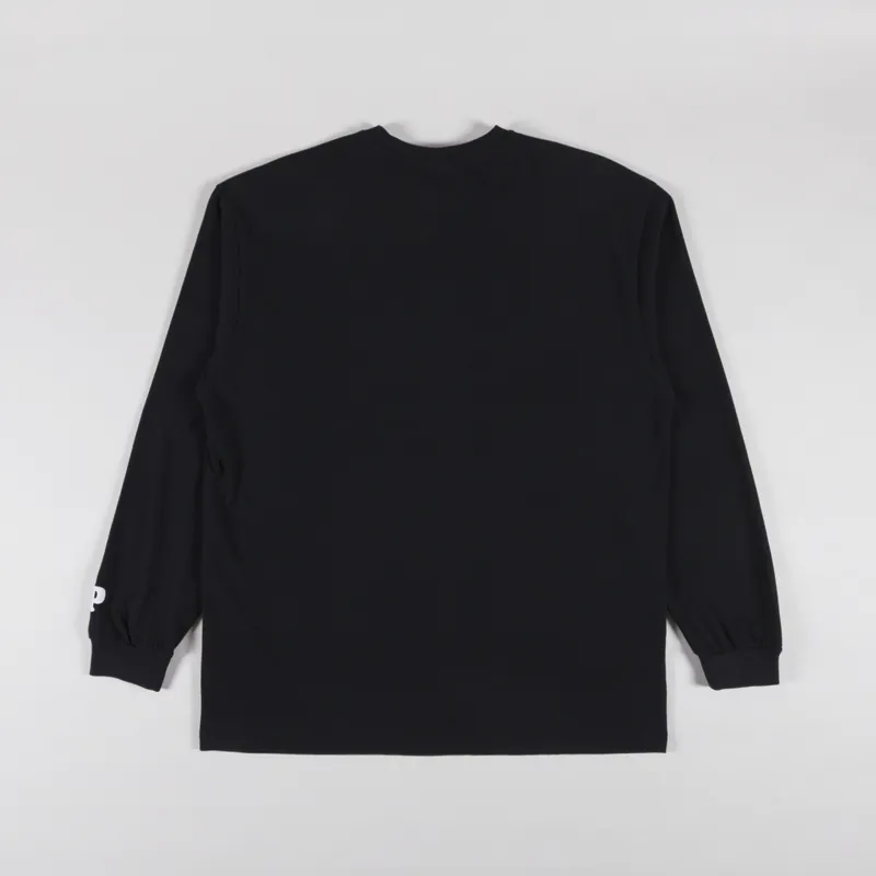 Pawa Speed Sports Worldwide Long Sleeve T Shirt Black-1