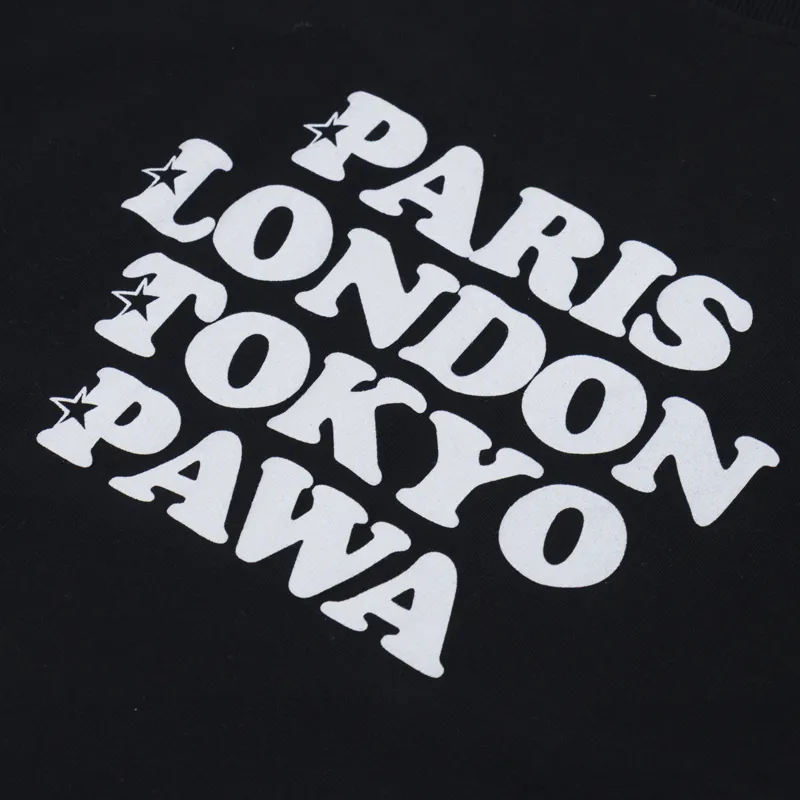 Pawa Speed Sports Worldwide Long Sleeve T Shirt Black-4