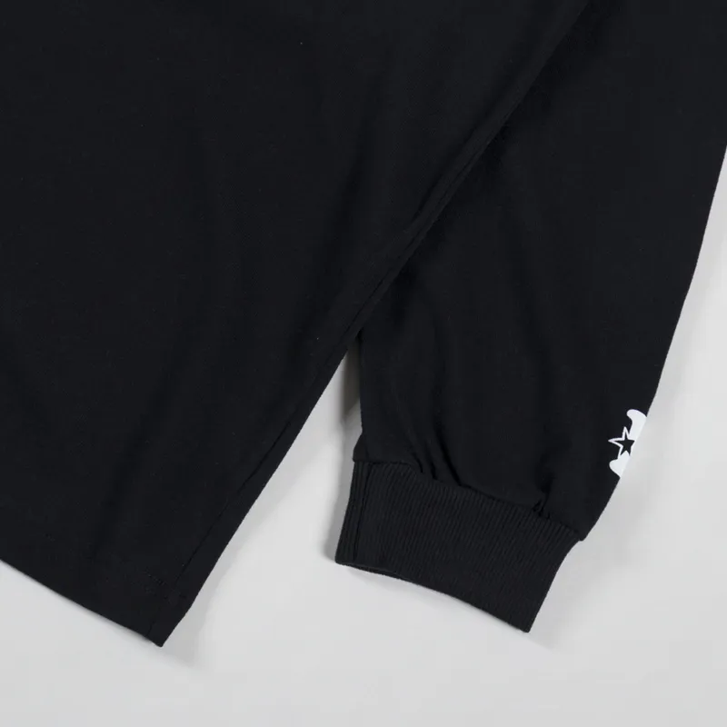 Pawa Speed Sports Worldwide Long Sleeve T Shirt Black-5