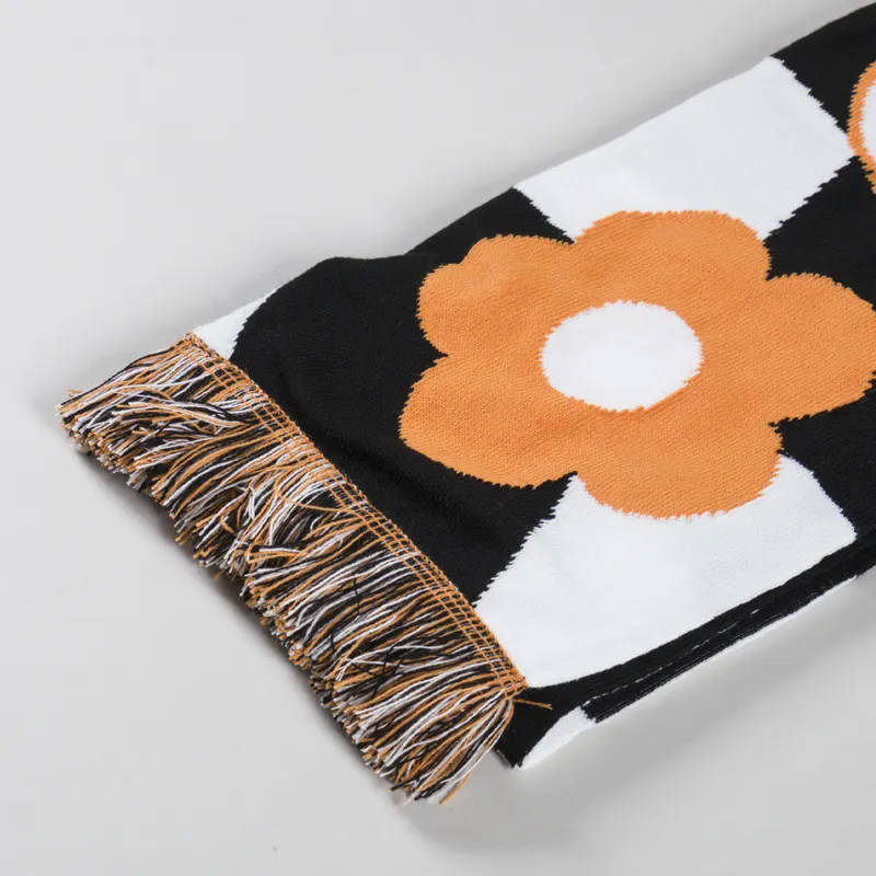 Pawa Speed Sports Racing Scarf Black White-3
