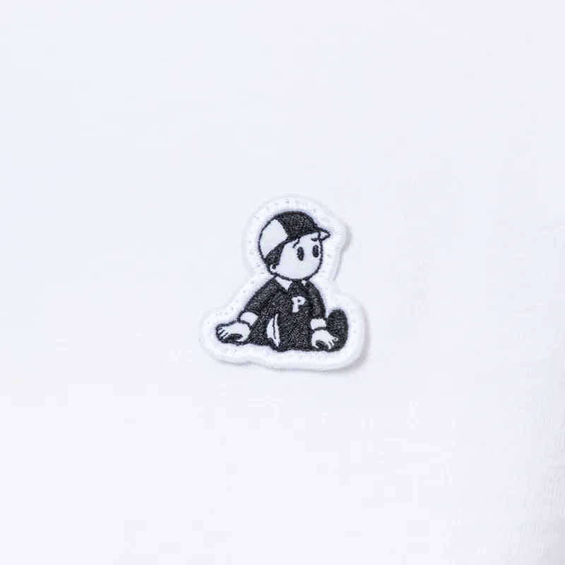 Pawa Speed Sports Boy Patch T Shirt White-3