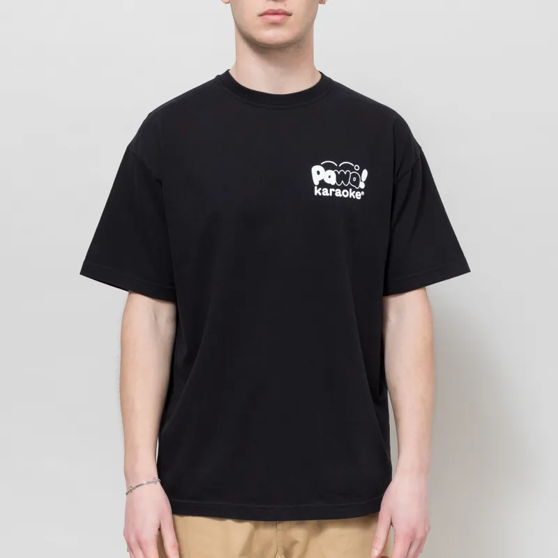Pawa Speed Sports Karaoke T Shirt Black-1