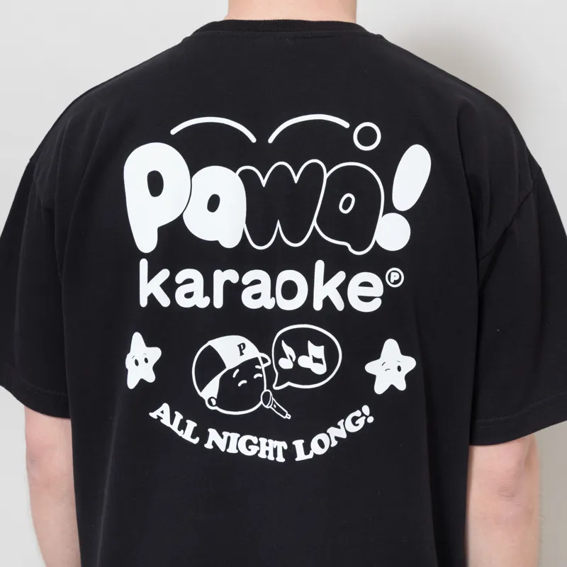 Pawa Speed Sports Karaoke T Shirt Black-2