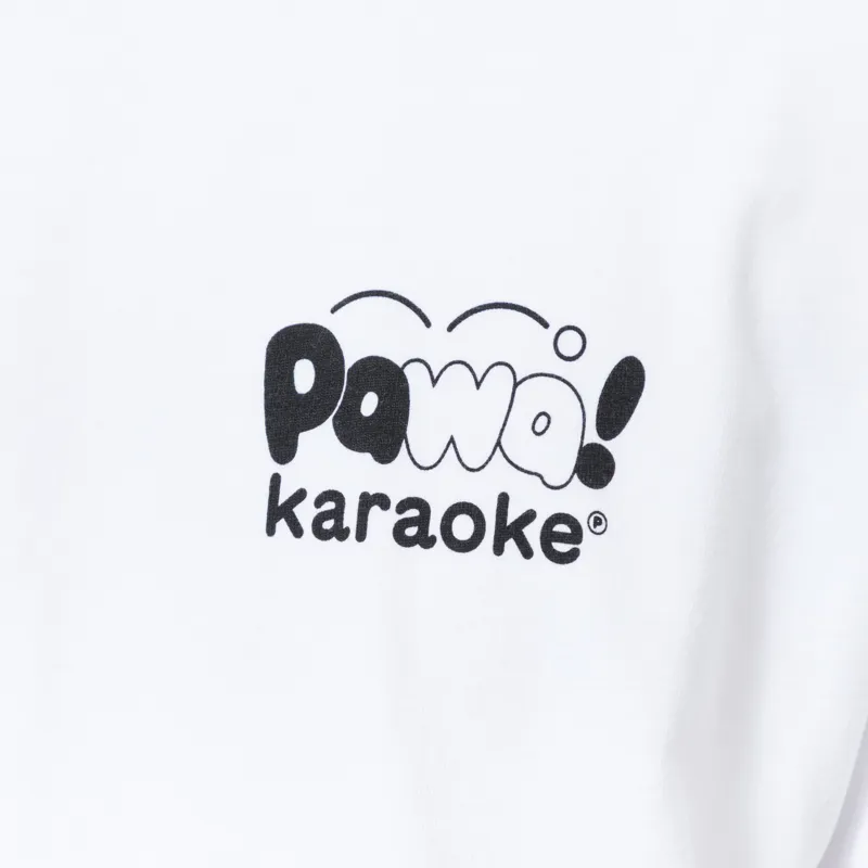 Pawa Speed Sports Karaoke T Shirt White-3