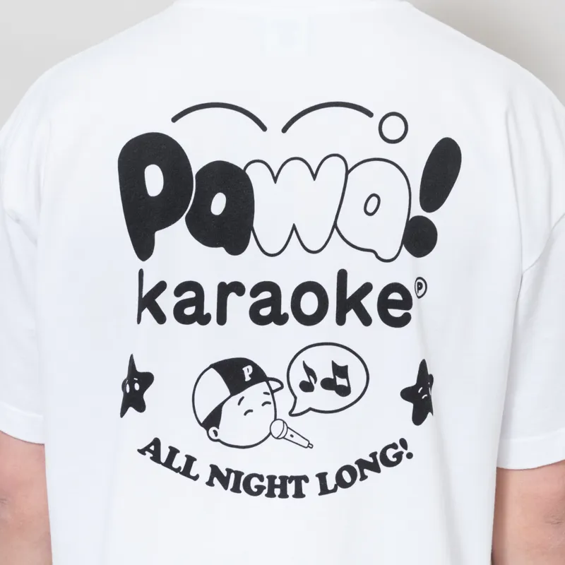 Pawa Speed Sports Karaoke T Shirt White-2