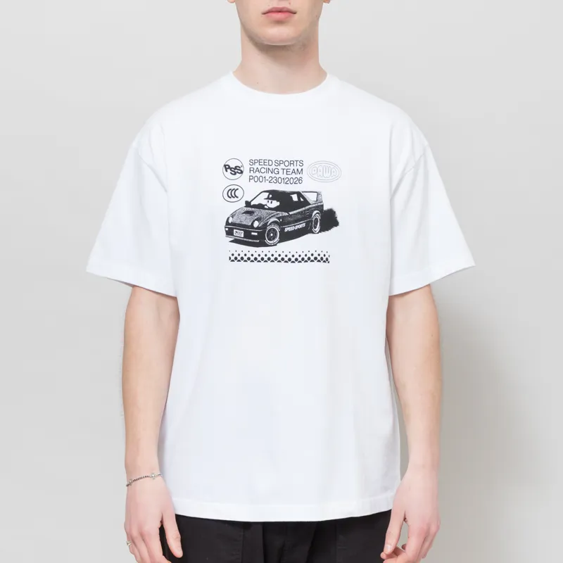 Pawa Speed Sports P-Key T Shirt White-1
