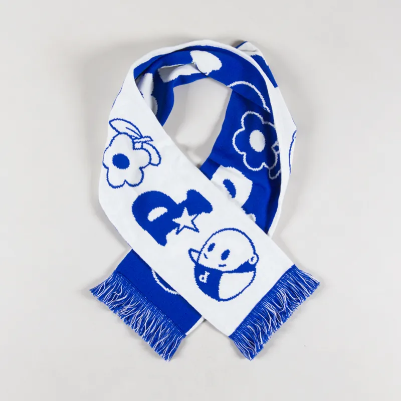 Pawa Speed Sports Multi Scarf White Blue