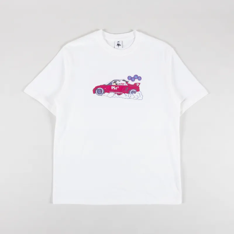 Pawa Speed Sports Raceday T Shirt White-1