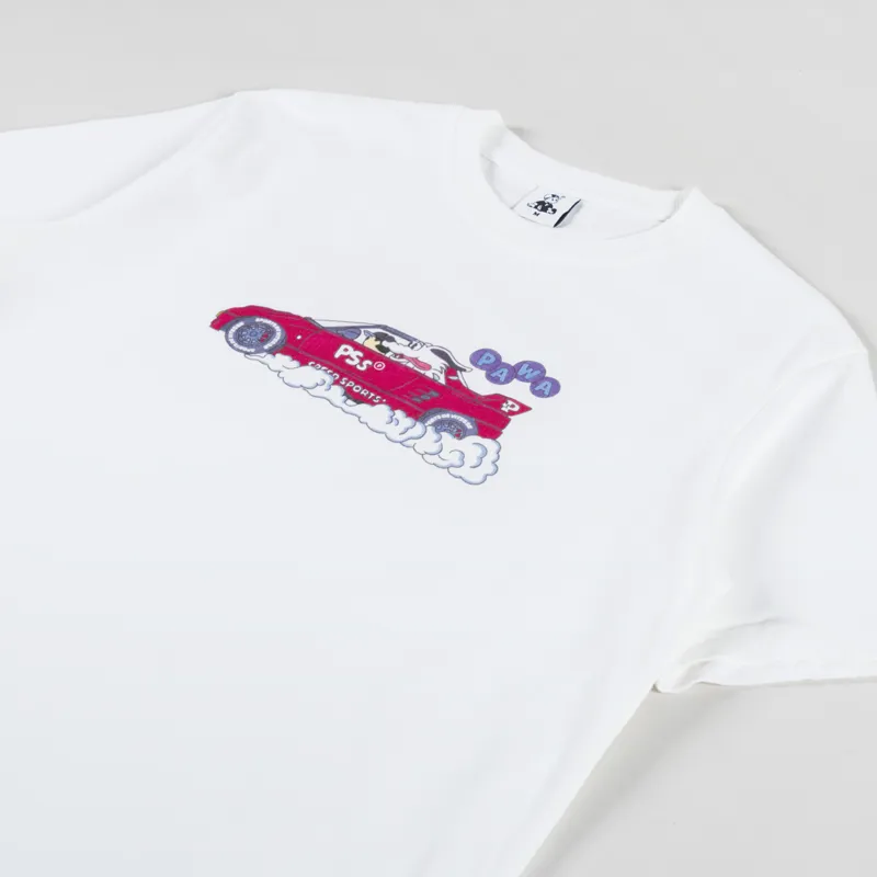 Pawa Speed Sports Raceday T Shirt White-3
