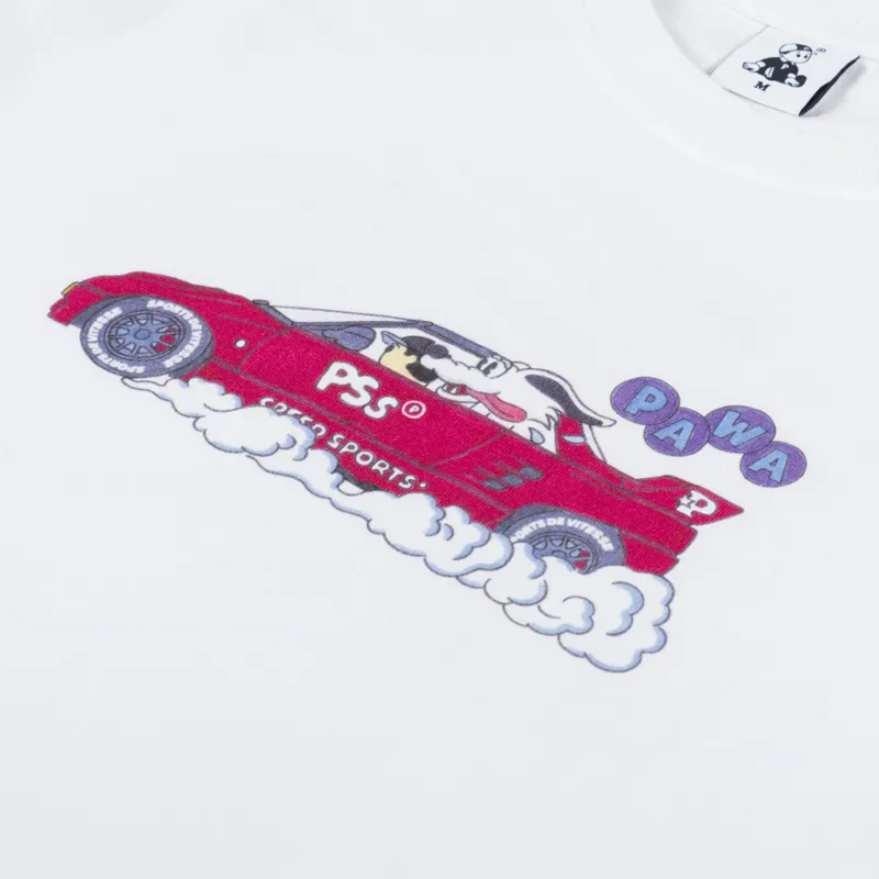Pawa Speed Sports Raceday T Shirt White-5