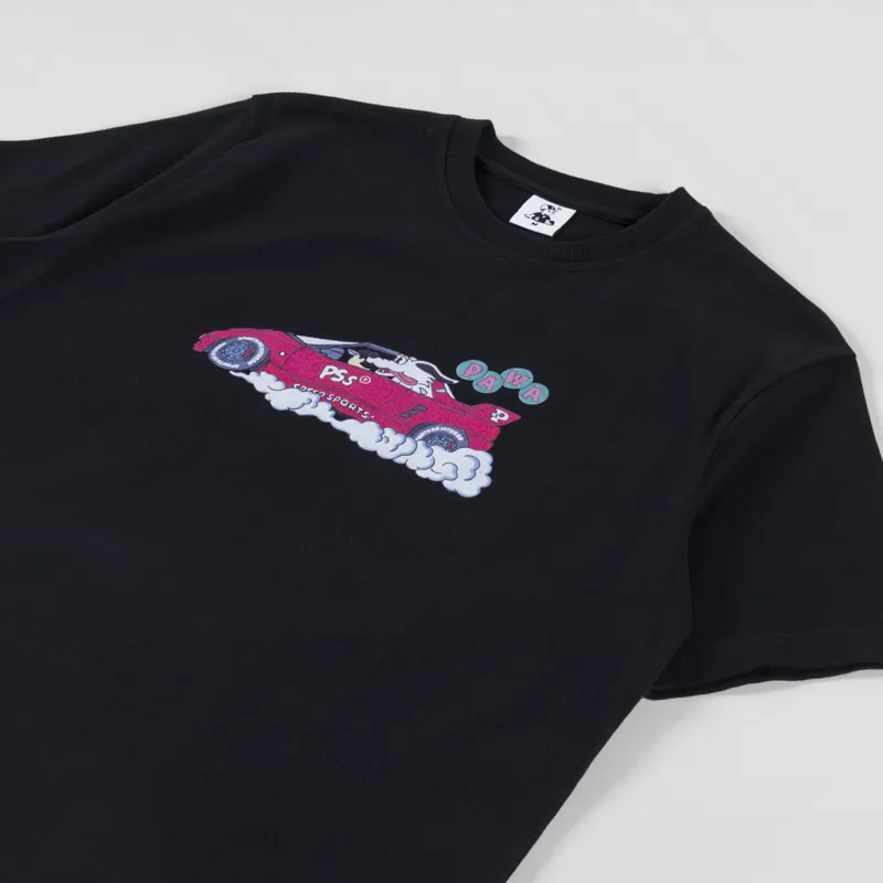 Pawa Speed Sports Raceday T Shirt Black-3