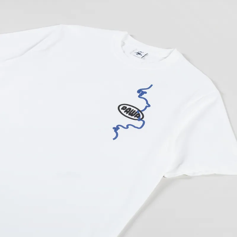 Pawa Speed Sports Drift Map T Shirt White-3