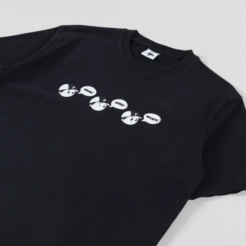 Pawa Speed Sports Emotions T Shirt Black-1