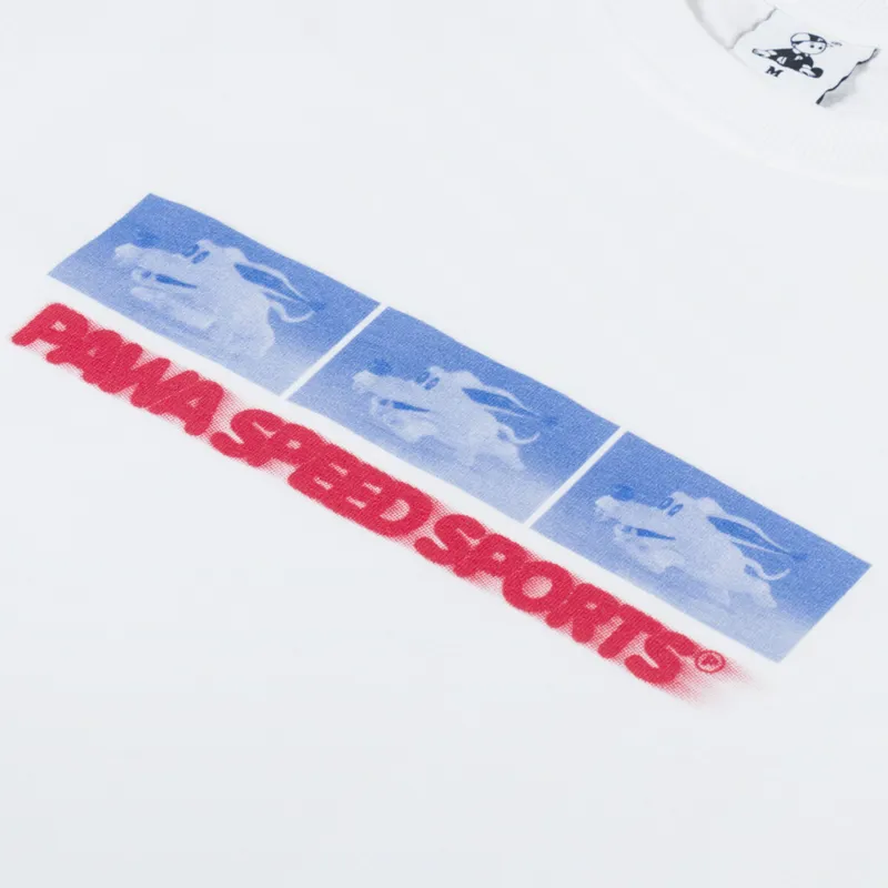 Pawa Speed Sports Doggo T Shirt White-2
