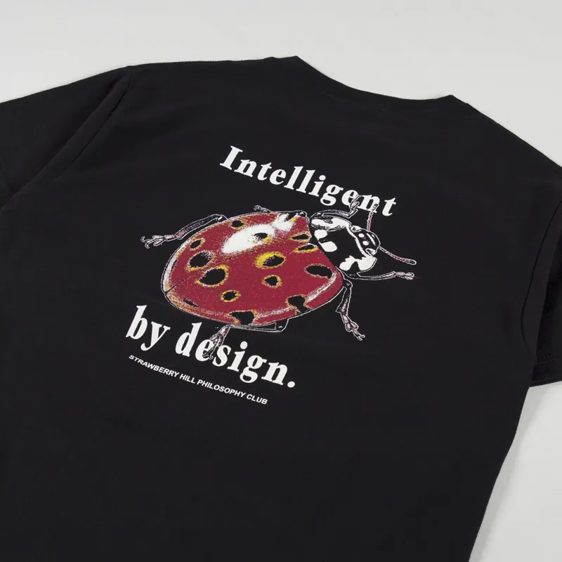 Strawberry Hill Intelligent By Design T Shirt Black-2