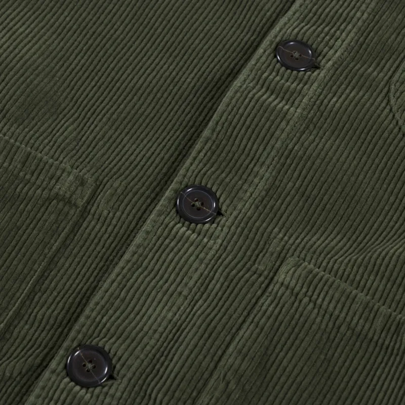 Universal Works Field Jacket Olive 6 Wale Corduroy-6