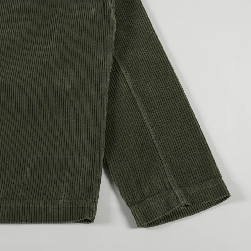 Universal Works Field Jacket Olive 6 Wale Corduroy-5