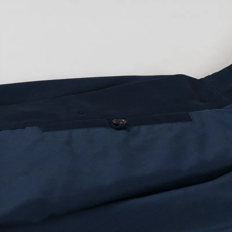 Universal Works Boston Parka Navy Brushed Polytech-8