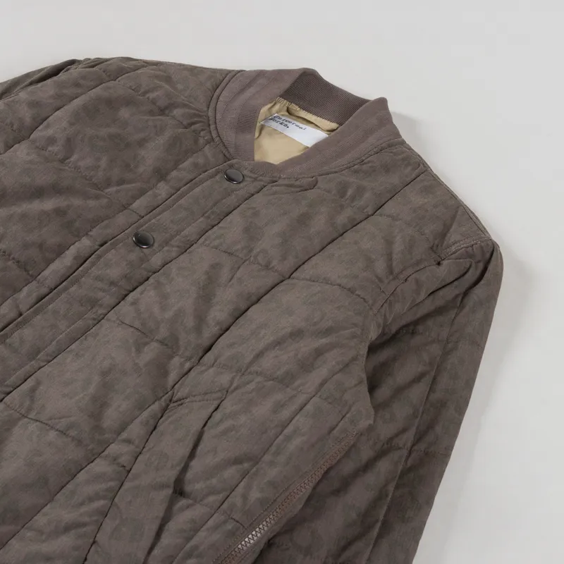 Universal Works Carlton Jacket Sand Leopard Recycled Polytech-4