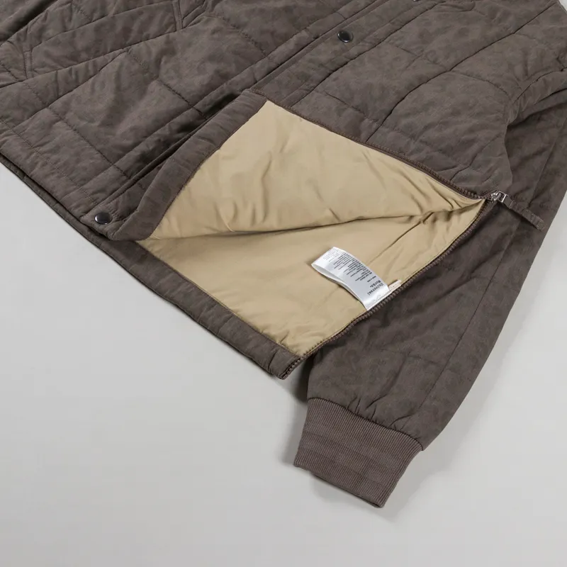 Universal Works Carlton Jacket Sand Leopard Recycled Polytech-9