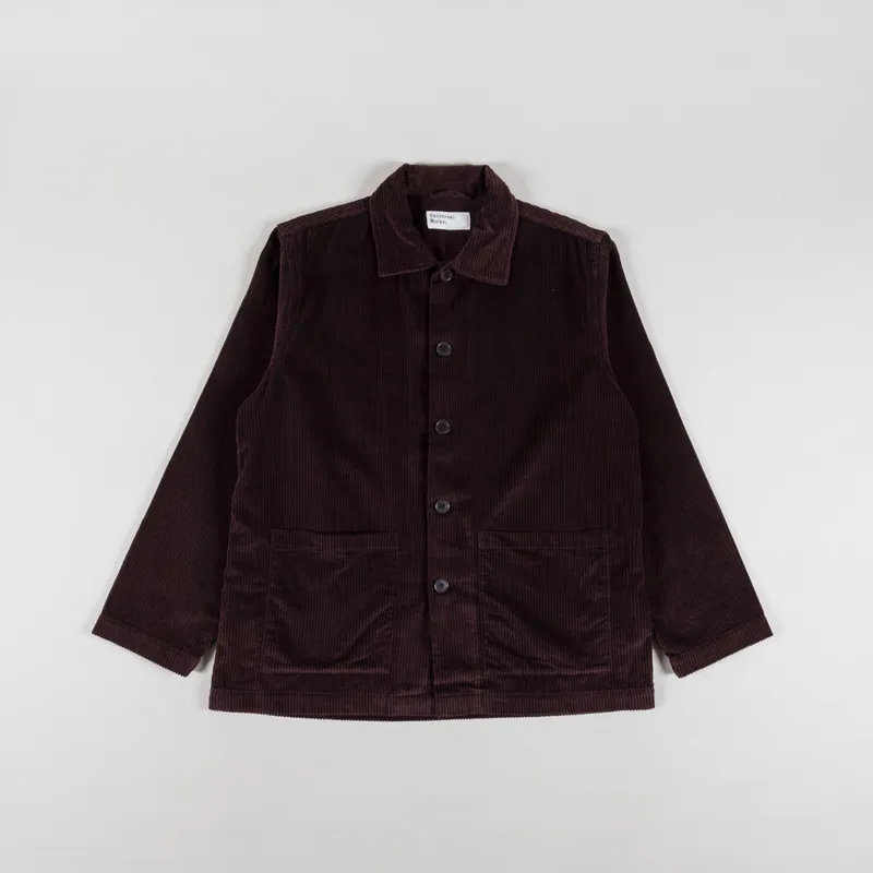 Universal Works Easy Jacket Rich Brown 6 Wale Cord