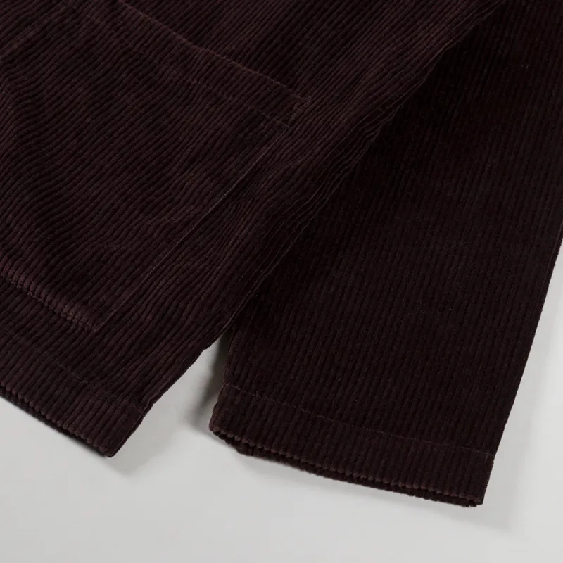 Universal Works Easy Jacket Rich Brown 6 Wale Cord-7