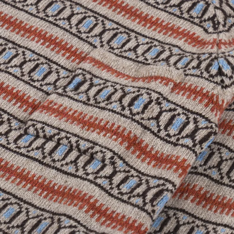 Universal Works Loose Pocket Crew Oatmeal Eco Wool-4