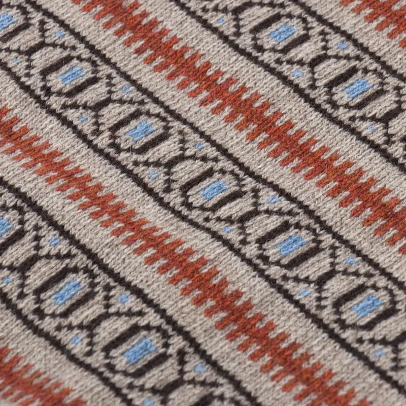 Universal Works Loose Pocket Crew Oatmeal Eco Wool-5