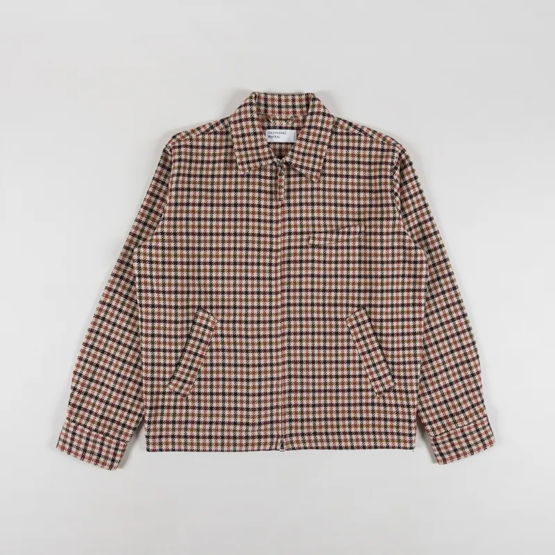 Universal Works Windcheater Jacket Stone Columbo Recycled