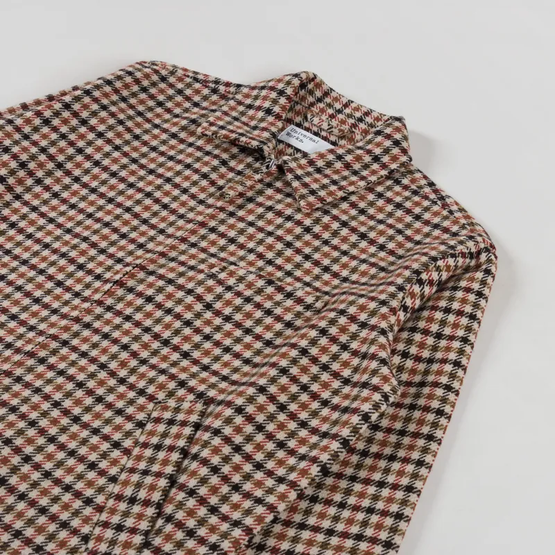 Universal Works Windcheater Jacket Stone Columbo Recycled-3