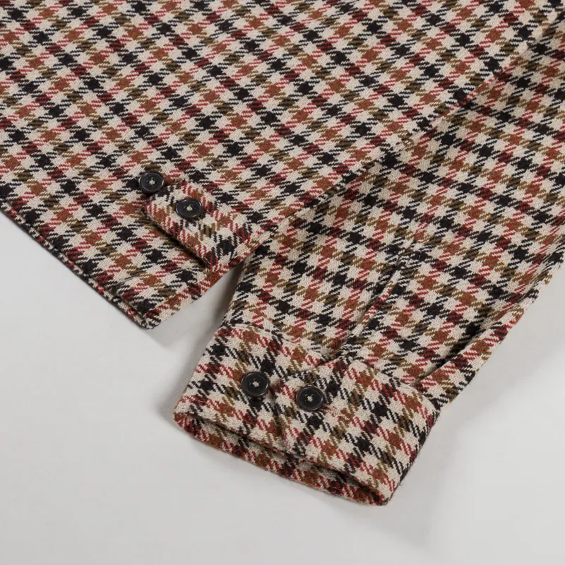 Universal Works Windcheater Jacket Stone Columbo Recycled-9