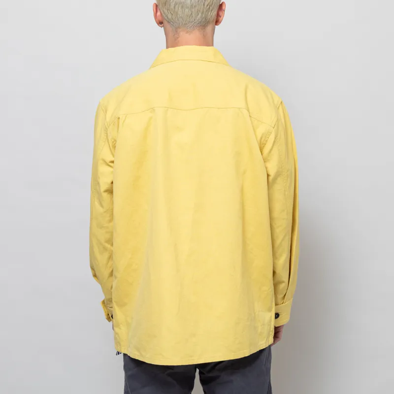 Universal Works Jungle Jacket Lemon Linen Slub Weave-3