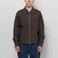 Universal Works Zip Uniform Jacket Navy Japanese Seersucker