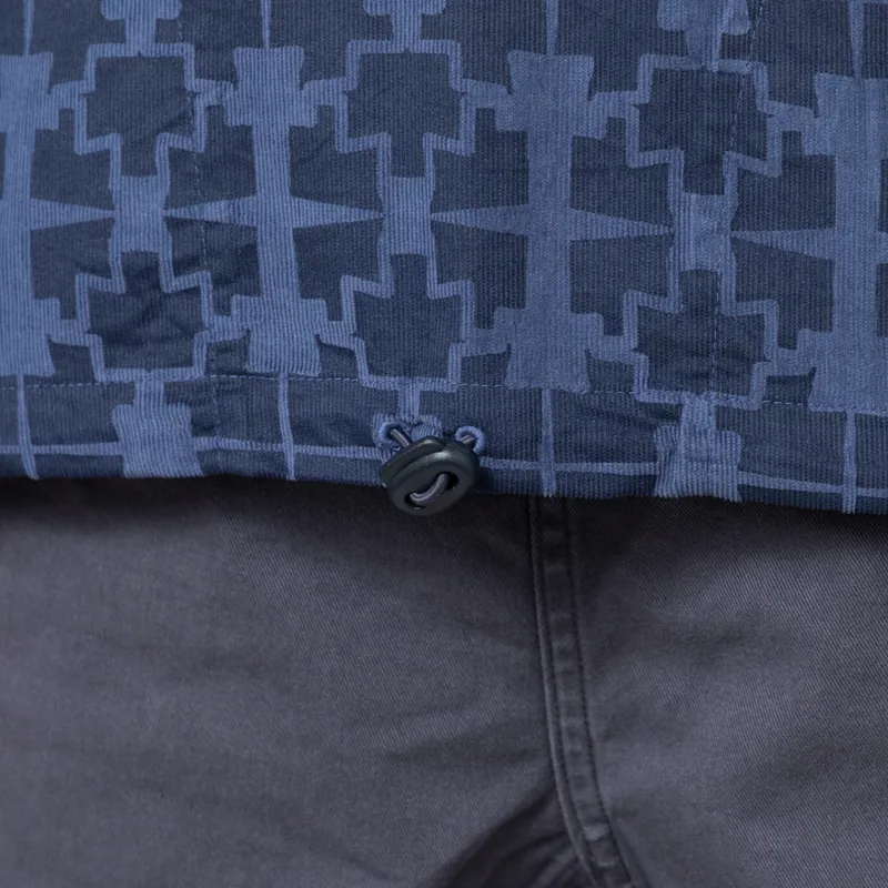 Universal Works Liam Jacket Navy Milta Print Cord-7