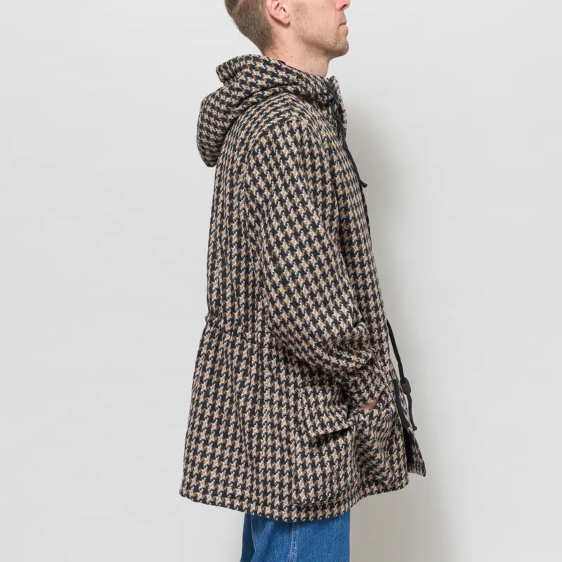 Universal Works Boston Parka Sand Cortina Tweed-4