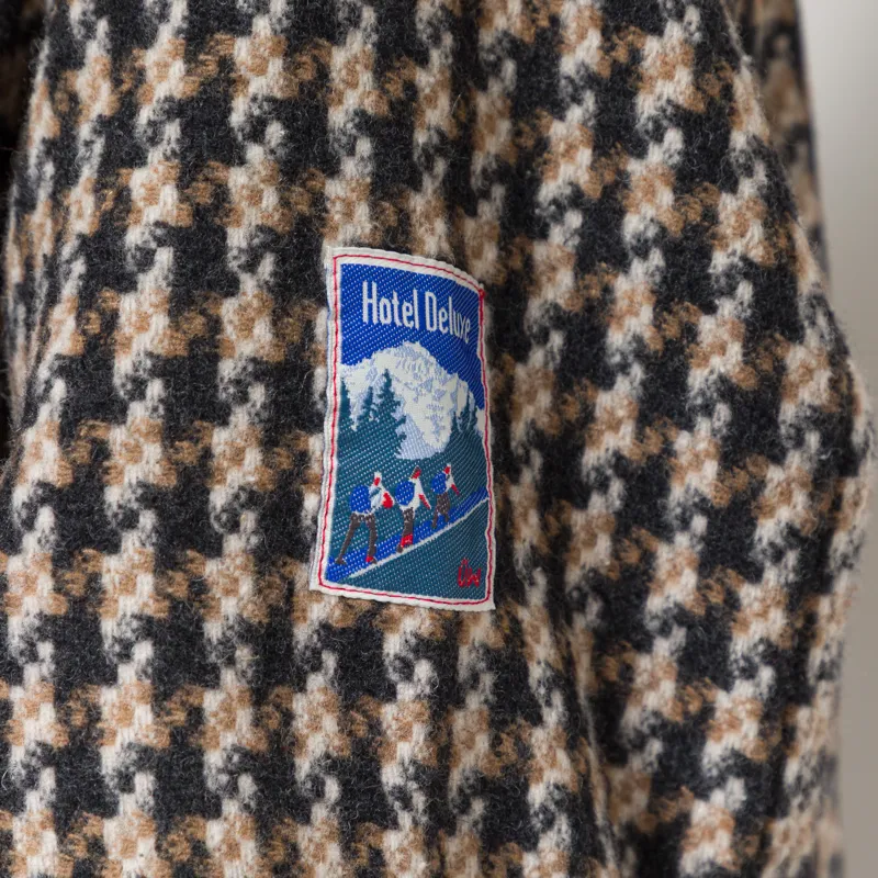 Universal Works Boston Parka Sand Cortina Tweed-11