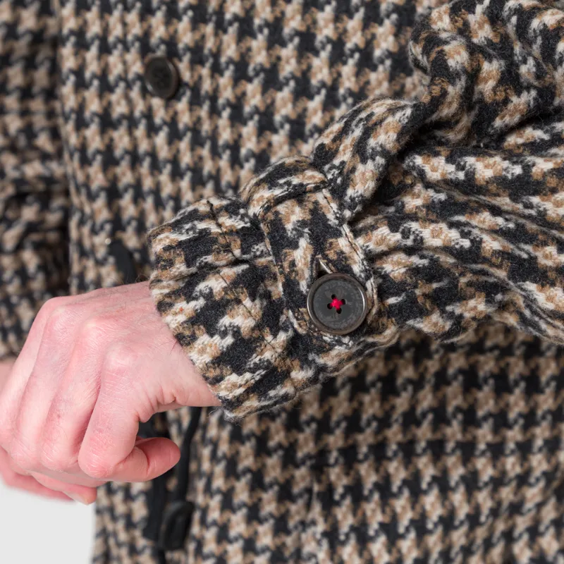 Universal Works Boston Parka Sand Cortina Tweed-9