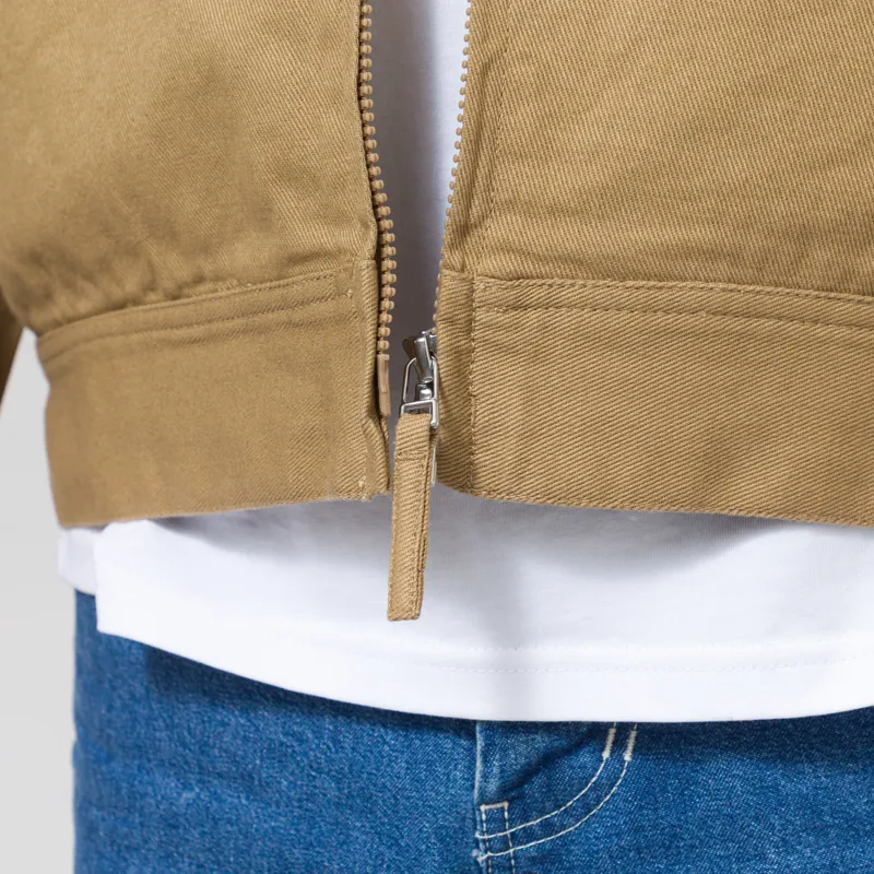 Universal Works Rose Bowl Jacket Khaki Works Twill-6