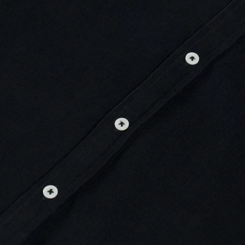 Universal Works Daybrook Shirt Black Organic Fine Cord-5