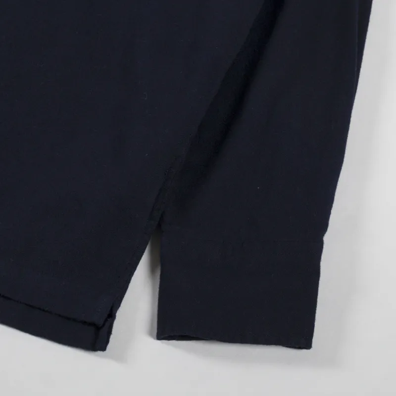 Universal Works CPO Shirt Dark Navy Sid Flannel-7
