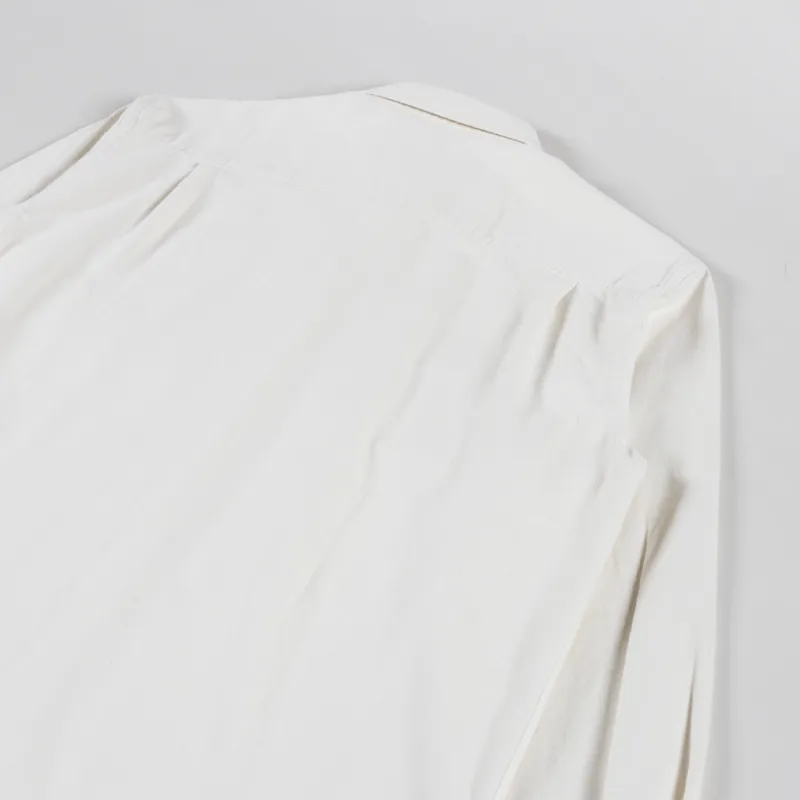 Universal Works CPO Shirt Ecru Sid Flannel-3