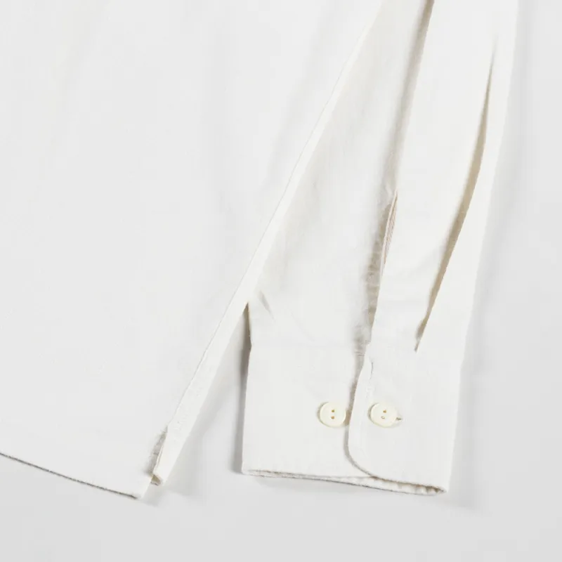 Universal Works CPO Shirt Ecru Sid Flannel-8