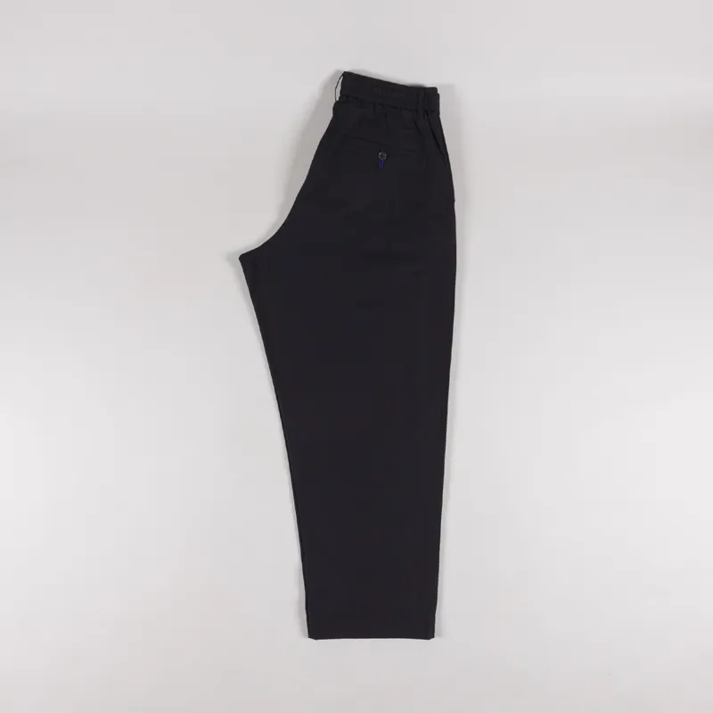 Universal Works Oxford Pant Black Broadcloth-2