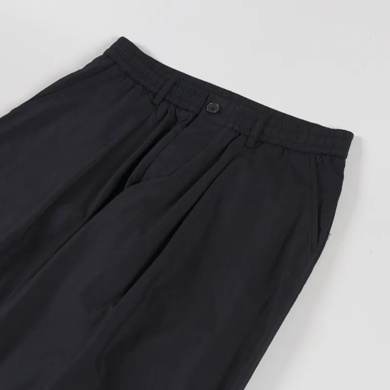 Universal Works Oxford Pant Black Broadcloth-3